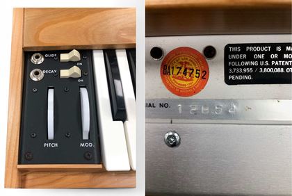 Moog-Lintronics Minimoog restored, lush!